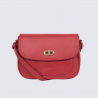 Sac à main Hexagona, Sac à main cool femme en cuir de vachette rouge foncé Sac à main Hexagona, Sac à main cool femme en cuir de vachette rouge foncé
