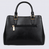 Sac à main Hexagona, Sac à main moderne et tendance femme en textile noir Sac à main Hexagona, Sac à main moderne et tendance femme en textile noir