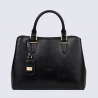 Sac à main Hexagona, Sac à main moderne et tendance femme en textile noir Sac à main Hexagona, Sac à main moderne et tendance femme en textile noir