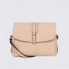 Sac à main Hexagona, Sac à main classe et moderne femme en textile gris doré Sac à main Hexagona, Sac à main classe et moderne femme en textile gris doré