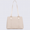 Sac à main Hexagona, Sac à main moderne et élégant femme en textile gris doré Sac à main Hexagona, Sac à main moderne et élégant femme en textile gris doré