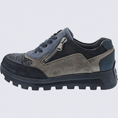 Baskets Waldlaufer, baskets inédite confortables pour femme en cuir jeans