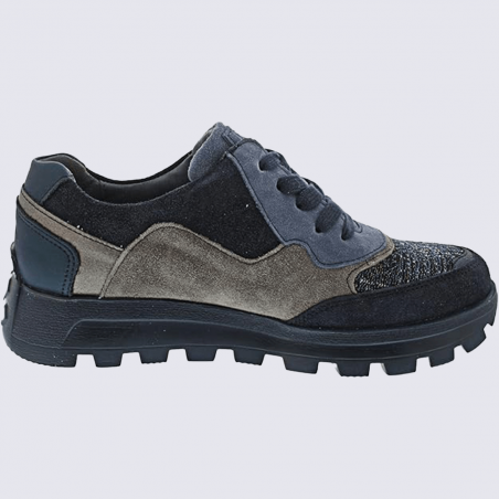 Baskets Waldlaufer, baskets inédite confortables pour femme en cuir jeans