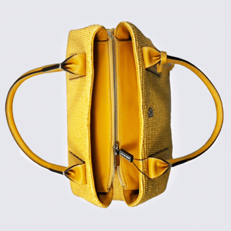 Sac à main Charlotte, sac à main a moderne cabas en paille tressée tournesol Sac à main Charlotte, sac à main a moderne cabas en paille tressée tournesol