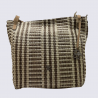 Sac besace Charlotte, Sac besace tressage bohème femme en textile Naturel Sac besace Charlotte, Sac besace tressage bohème femme en textile Naturel