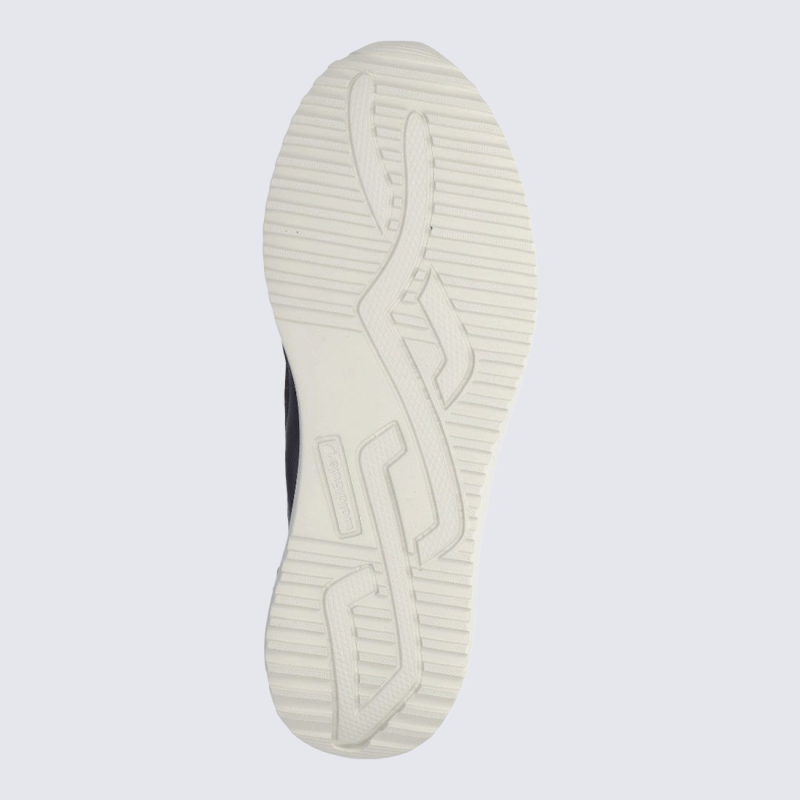 Sneakers Waldläufer, Sneaker chic et moderne femme en cuir bordeaux