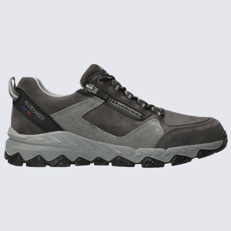 Baskets Allrounder, baskets légère et résistante homme en cuir gris Baskets Allrounder, baskets légère et résistante homme en cuir gris