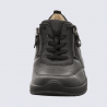 Chaussures Waldläufer, sneakers confort femme en cuir noir Chaussures Waldläufer, sneakers confort femme en cuir noir