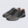 Baskets Mephisto, sneakers élégantes homme en cuir lisse graphite Baskets Mephisto, sneakers élégantes homme en cuir lisse graphite