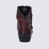 Bottines Josef Seibel, bottines tendances femme en cuir bordeaux Bottines Josef Seibel, bottines tendances femme en cuir bordeaux