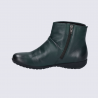 Bottines Josef Seibel, bottines zippées confortable et de qualité supérieure pour femme en cuir vert Bottines Josef Seibel, bottines zippées confortable et de qualité supérieure pour femme en cuir vert
