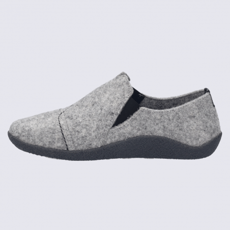 Chaussons Seibel Josef, chaussons Chaud et Confort femmes Gris clair Chaussons Seibel Josef, chaussons Chaud et Confort femmes Gris clair