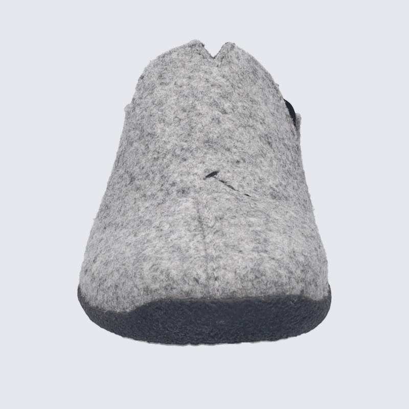 Chaussons Seibel Josef, chaussons Chaud et Confort femmes Gris clair