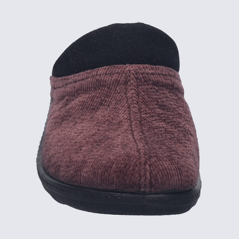 Mules Josef Seibel, Mules modèle Avignon 01 femme en textile violet combiné