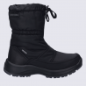 Bottes Josef Seibel, bottes zippées chaude femme en textile noir Bottes Josef Seibel, bottes zippées chaude femme en textile noir