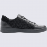 Baskets Ara, modèle Rom HighSoft femme en cuir noir Baskets Ara, modèle Rom HighSoft femme en cuir noir