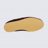 Chaussons Semelflex Calolea, Chaussons d'intérieur femme en velours bordeaux Chaussons Semelflex Calolea, Chaussons d'intérieur femme en velours bordeaux