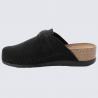 Mules d'intérieur Rohde, Mules élégance femme en textile noir Mules d'intérieur Rohde, Mules élégance femme en textile noir