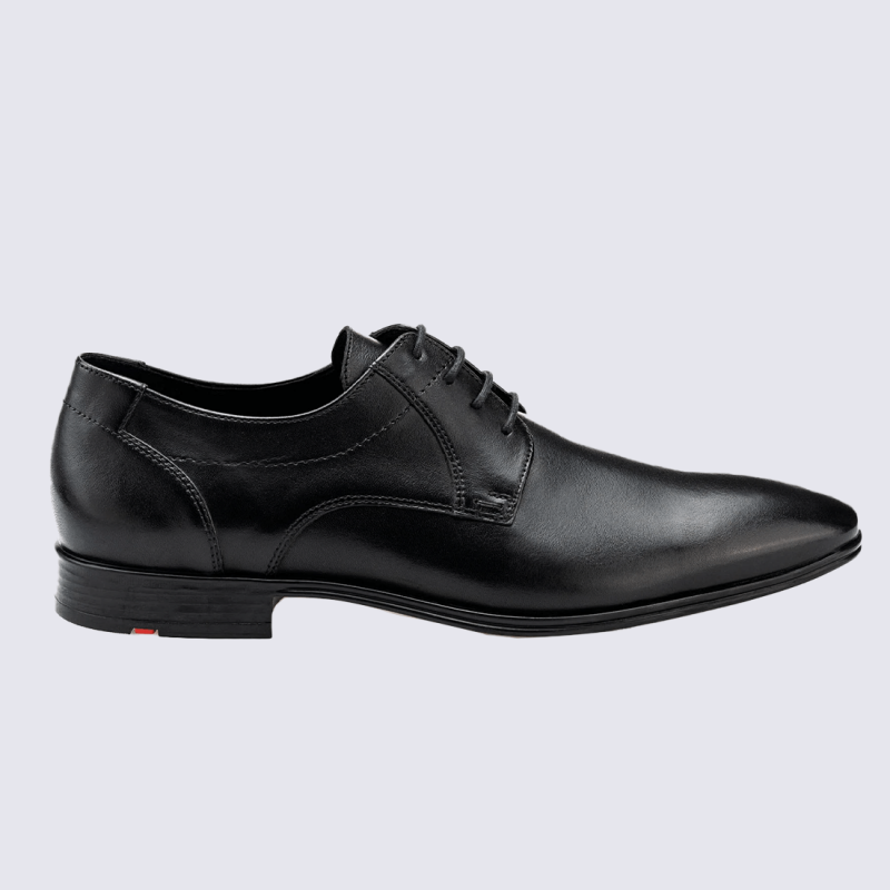 Chaussures Lloyd, Chaussures élégance sobre homme en cuir lisse noir