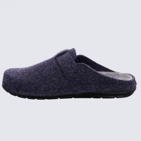 Mules Rohde, Mules confort intérieur homme en laine bouillie bleu océan Mules Rohde, Mules confort intérieur homme en laine bouillie bleu océan