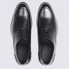 chaussure lloyd, LLOYD derby homme en cuir lisse noir