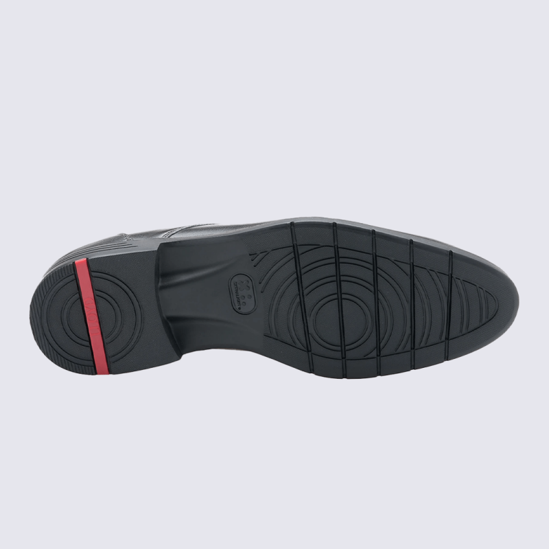 chaussure lloyd, LLOYD derby homme en cuir lisse noir