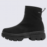 Bottine ARA, Bottine femme en textile noir imperméable Gore-Tex