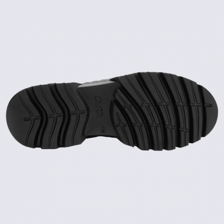 Bottine ARA, Bottine femme en textile noir imperméable Gore-Tex