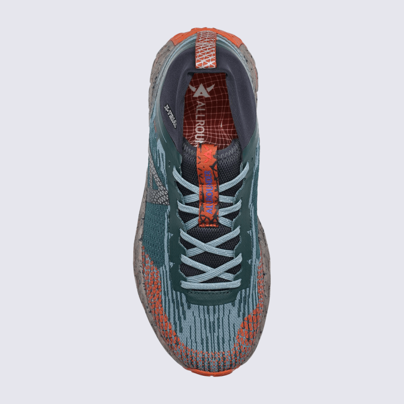 Allrounder X-TRAIL TEX, sneaker de trail homme en mesh technique rouille