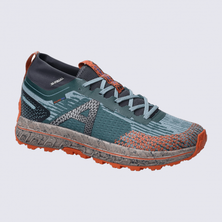 Allrounder X-TRAIL TEX, sneaker de trail homme en mesh technique rouille