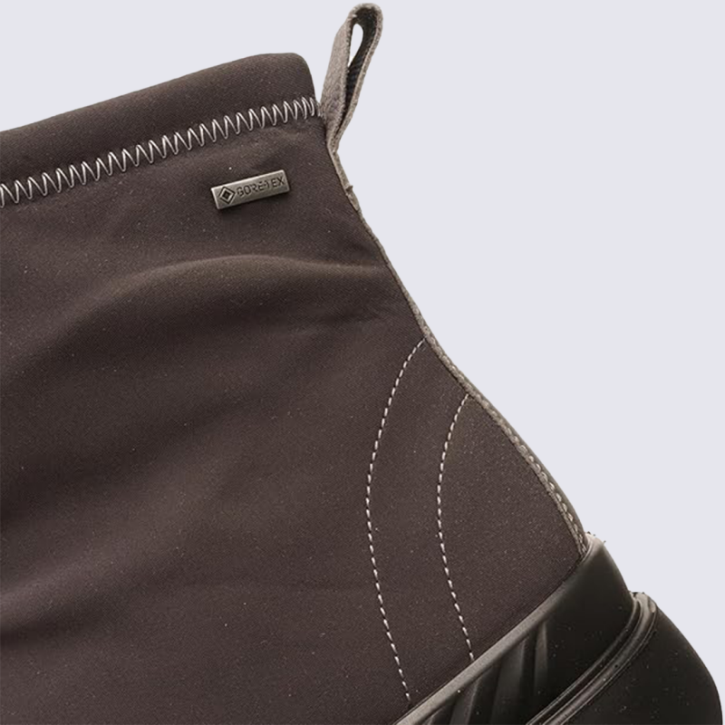 Bottine ARA, Bottine femme en textile acier imperméable Gore-Tex