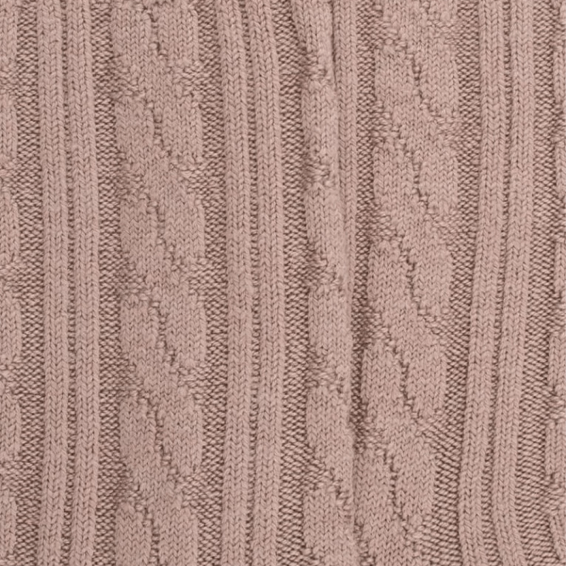 Chaussettes Doré Doré, chaussettes motif torsadé femme en laine écru