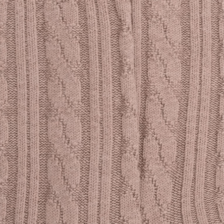 Chaussettes Doré Doré, chaussettes motif torsadé femme en laine écru