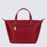Sac cabas Hexagona, Sac cabas porté main femme en nylon déperlant rouge