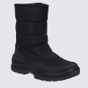 Bottes Josef Seibel, Bottes hiver chaude et confort homme en textile noir