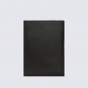 Portefeuille Hexagona, Portefeuille élégant homme en cuir noir