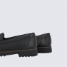 Mocassins Waldläufer, Mocassins confort et chic femme en cuir noir