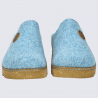 Mules Rohde, mules agréable et moderne femme en feutre bleu ciel