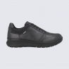 Chaussure Ara, sneaker confort et chic homme en cuir noir