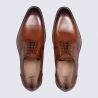 Chaussures Lloyd, Chaussures élégantes homme en cuir cognac