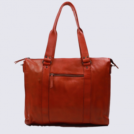 Sac bear, Sac élégant et chic femme en cuir rouge