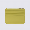 Porte-cartes HEXAGONA, Porte-cartes compact et fonctionnel femme en synthétique vert anis