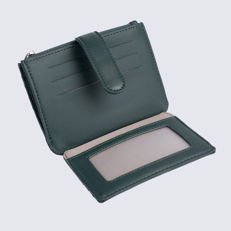 Porte-cartes HEXAGONA, Porte-cartes compact et élégant femme en synthétique sapin