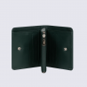 Portefeuille Hexagona, Portefeuille compact sécurisé mixte en synthétique sapin