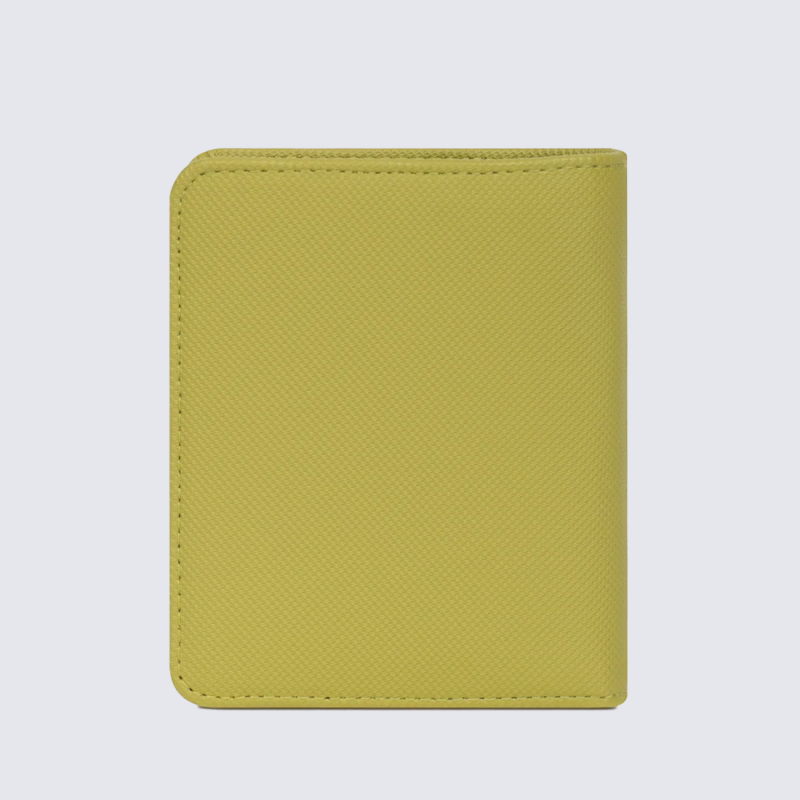 Portefeuille Hexagona, Portefeuille compact sécurisé mixte en synthétique vert anis