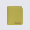 Portefeuille Hexagona, Portefeuille compact sécurisé mixte en synthétique vert anis