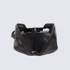 Trousse de toilette Bear, Trousse de toilette compacte unisexe en cuir noir