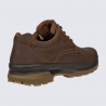Chaussures ECCO, chaussures à lacets outdoor homme en cuir nubuck café