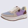 Sneaker Ara, sneaker moderne et polyvalente femme en cuir ciel nature
