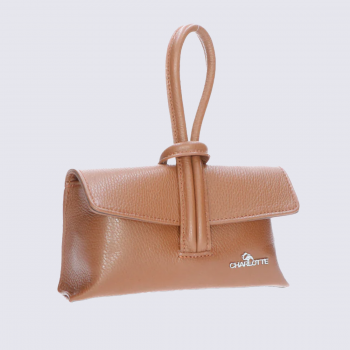 Mini sac Charlotte, sac bandoulière moderne femme en cuir